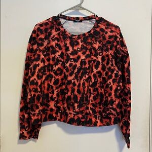 Terez Pink Leopard Print Long Sleeve